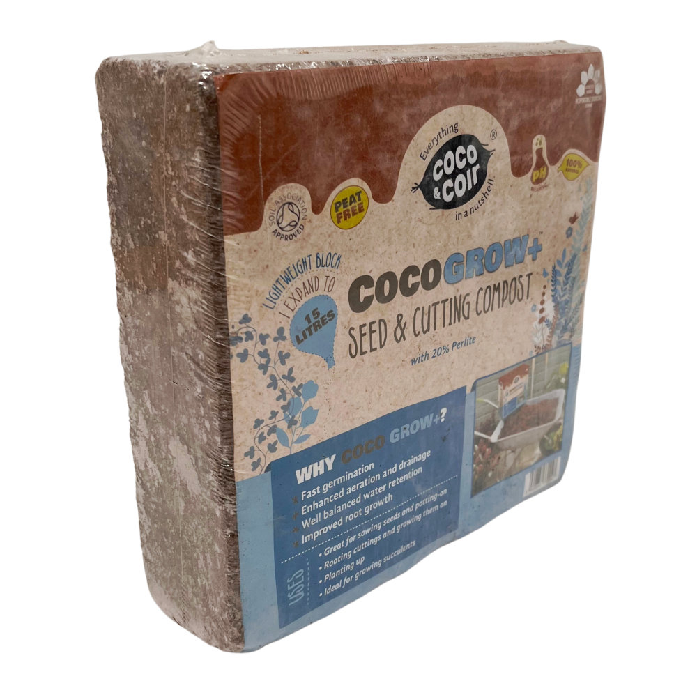 Coco & Coir Seed Compost with Perlite - 15L